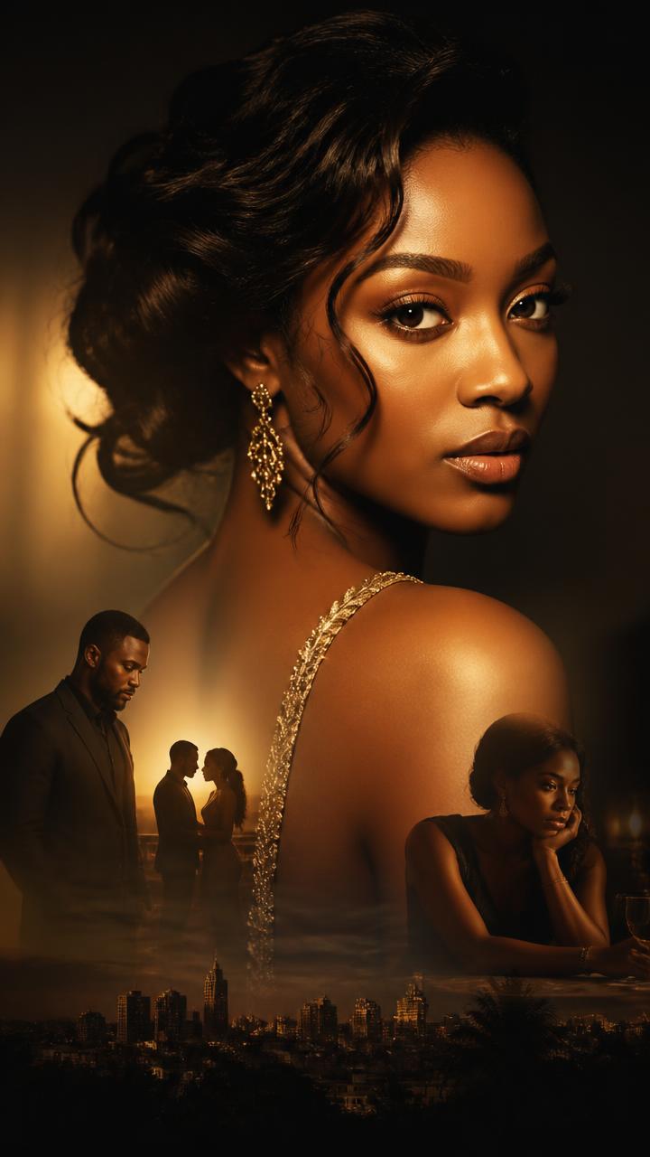 Affiche de la série vedette Les Larmes de Douala